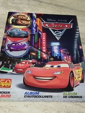 Disney Pixar Cars 2 Sticker Album - Panini